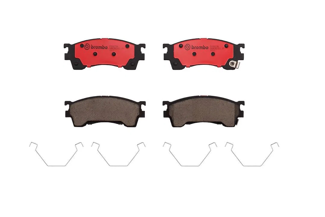 P49023N – BREMBO Brake Pad, FMSI Number D637-7515 Ceramic Set Of 4 With Hardware